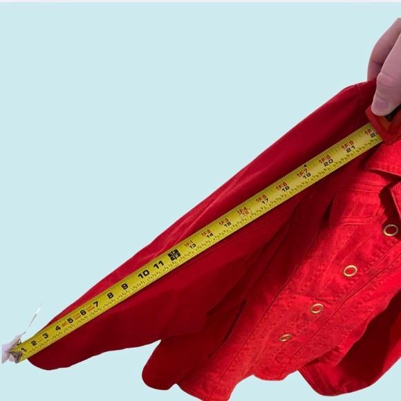 Red Women's Jacket - Picture 7 of 7